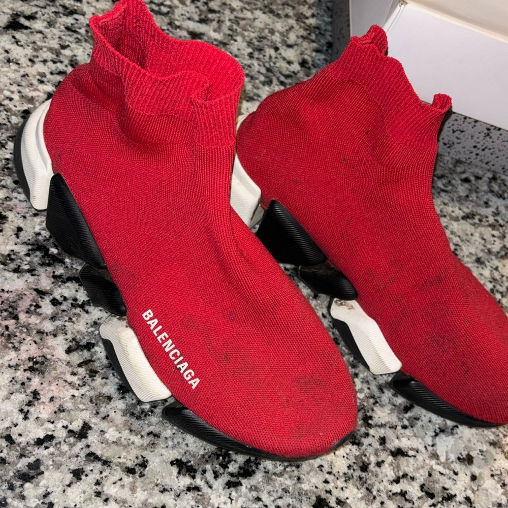 Balenciaga socks, shoes